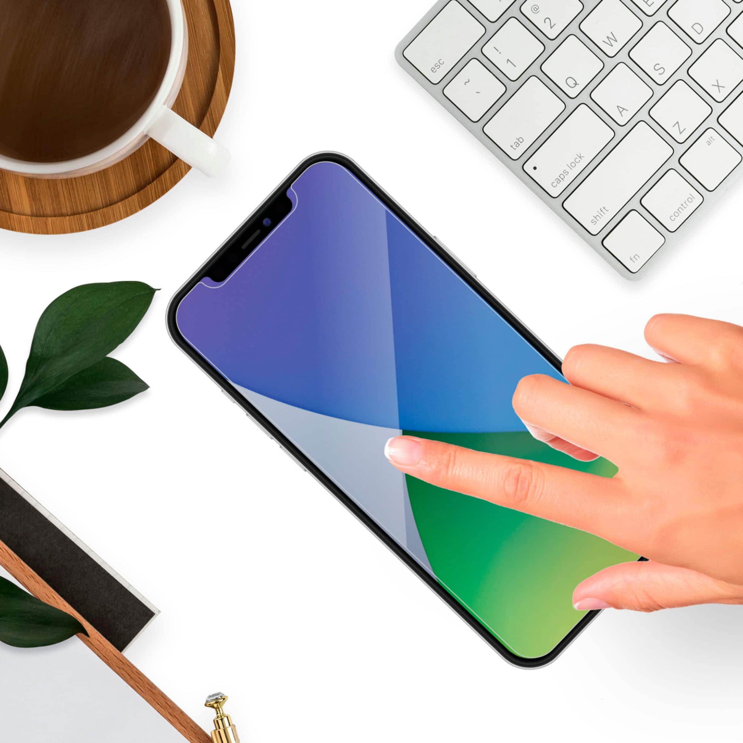 Alt View 13. Armor Edge - Glass Screen Protector for iPhone 12 Pro Max - DUAL PACK.