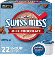 Swiss Miss - Milk Chocolate Hot Cocoa, Keurig Single-Serve K-Cup Pods, 22 Count (new formula) - Front_Zoom