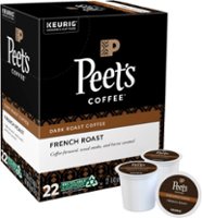 Peet's Coffee French Roast Keurig Single Serve K-Cup Pods, 22 Count - Front_Zoom