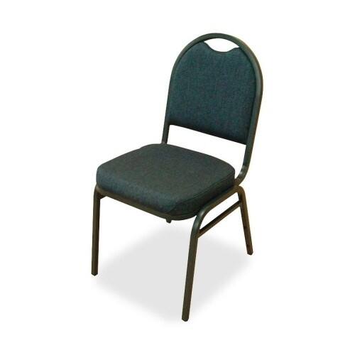Front Standard. Lorell - Round-Back Stack Chair.
