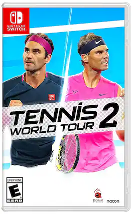 Front. Maximum Games - Tennis World Tour 2. - T (Teen 13+)