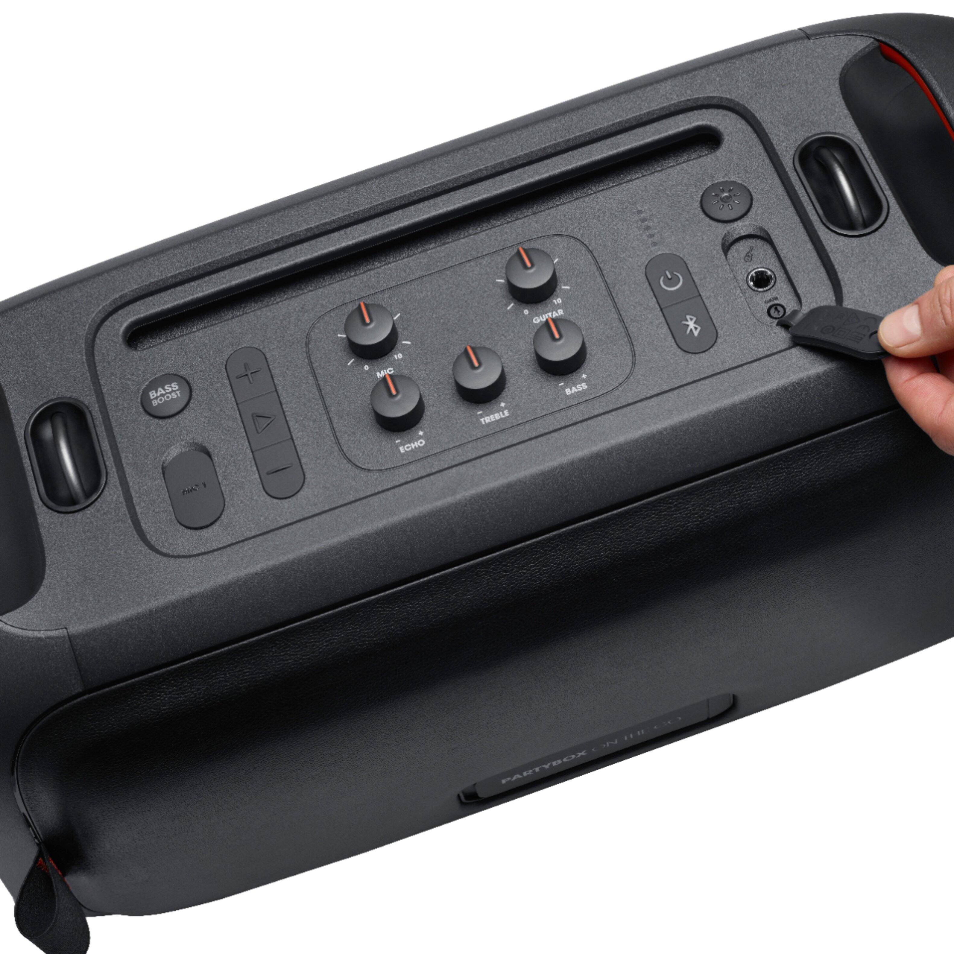 Alt View 24. JBL - PartyBox On-The-Go Portable Party Speaker - Black.