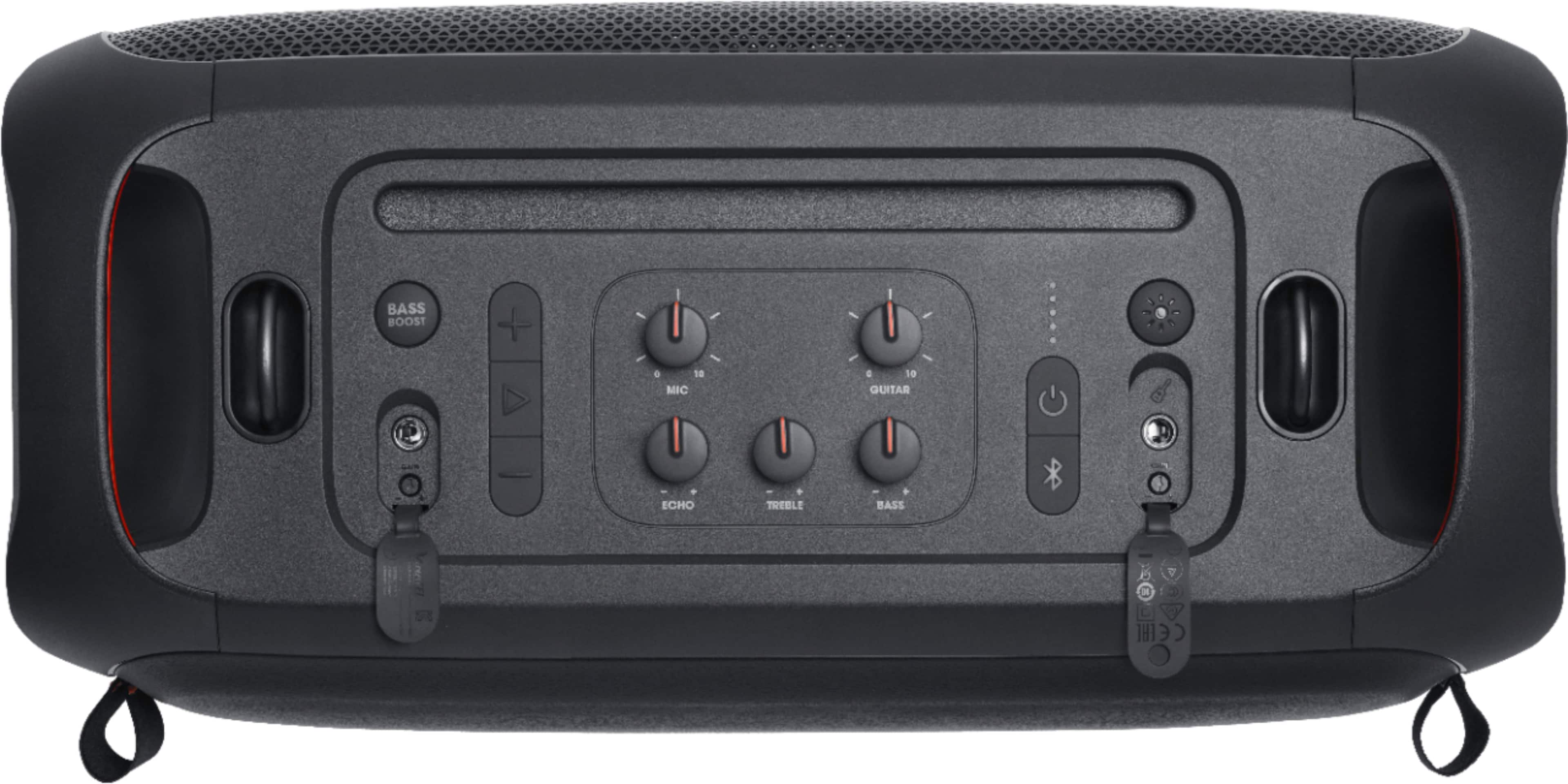 Alt View 15. JBL - PartyBox On-The-Go Portable Party Speaker - Black.