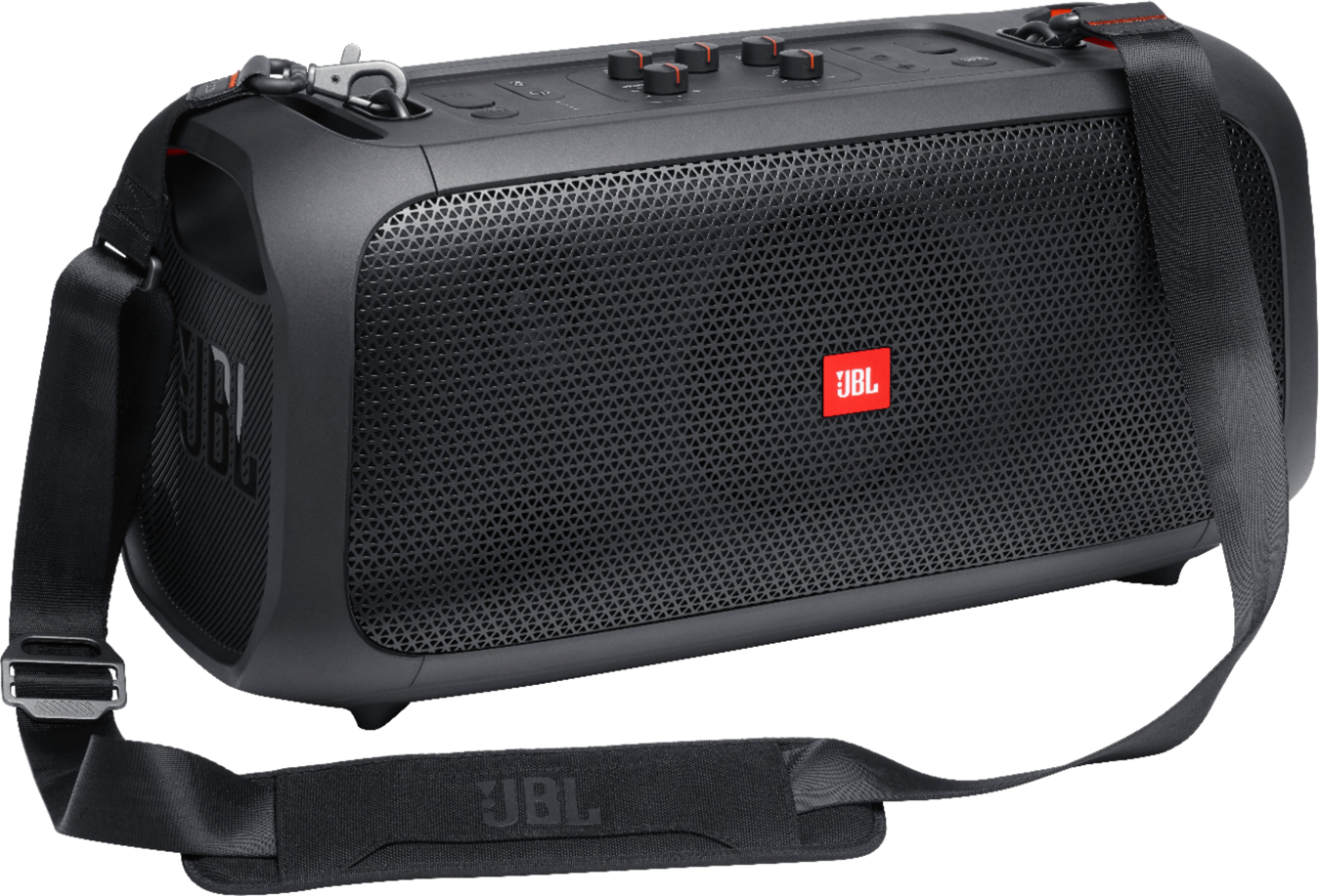 Zoom In On Alt View Zoom 19. Jbl - Partybox On-The-Go Portable Party Speaker - Black.