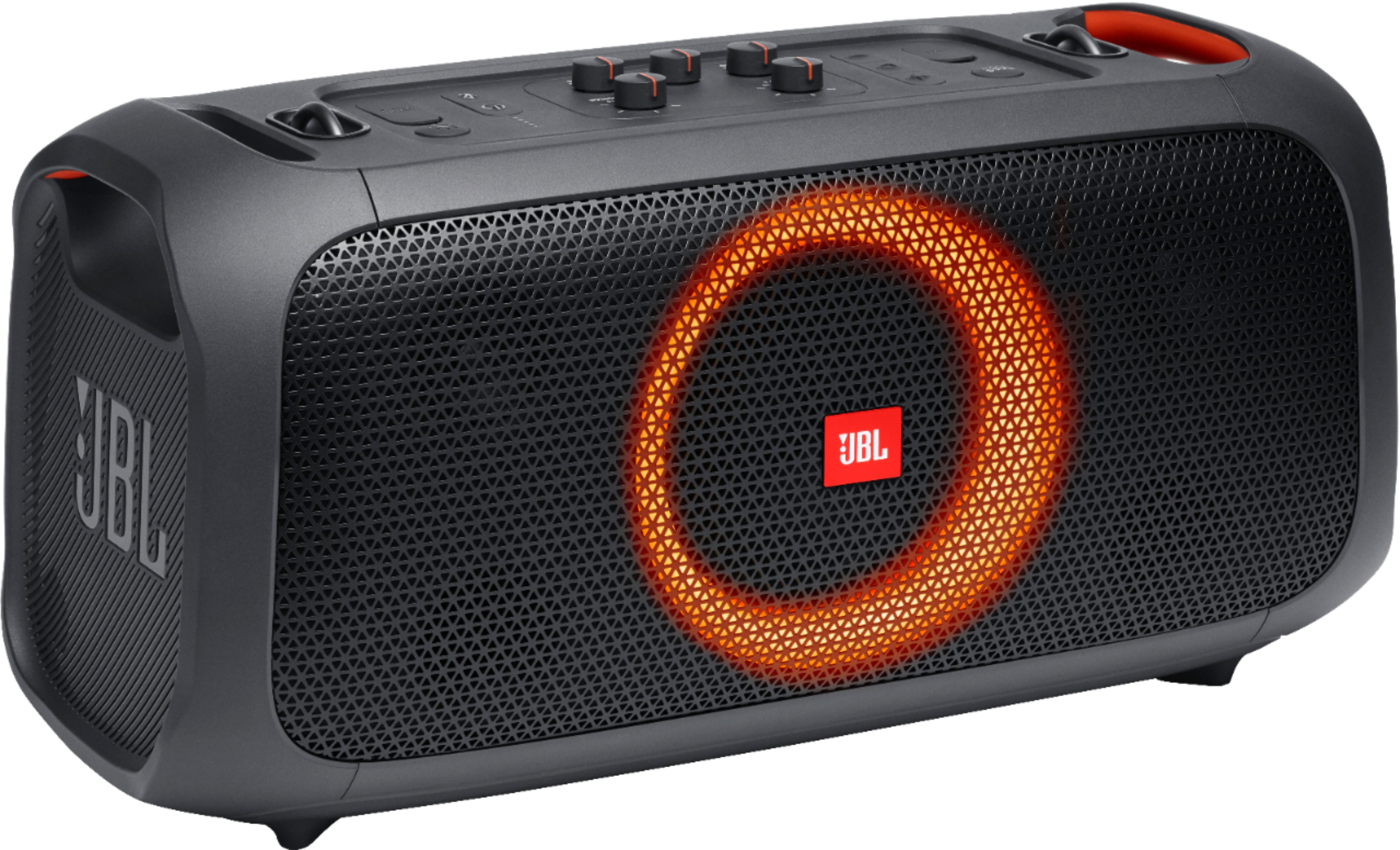 Alt View 21. JBL - PartyBox On-The-Go Portable Party Speaker - Black.