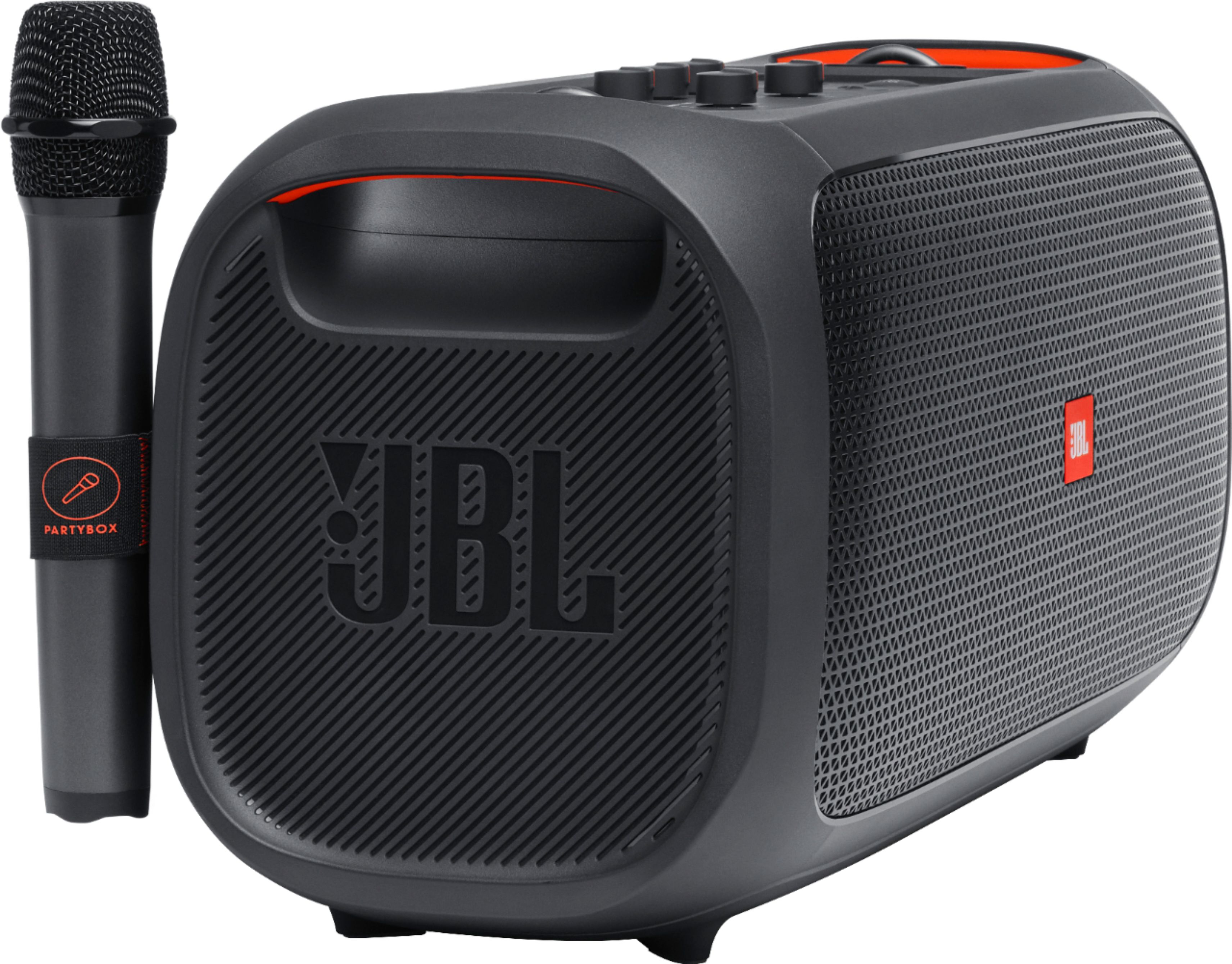 JBL PartyBox On-The-Go Portable Party Speaker Black 