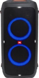 JBL - PartyBox 310 Portable Party Speaker - Black - Front_Zoom
