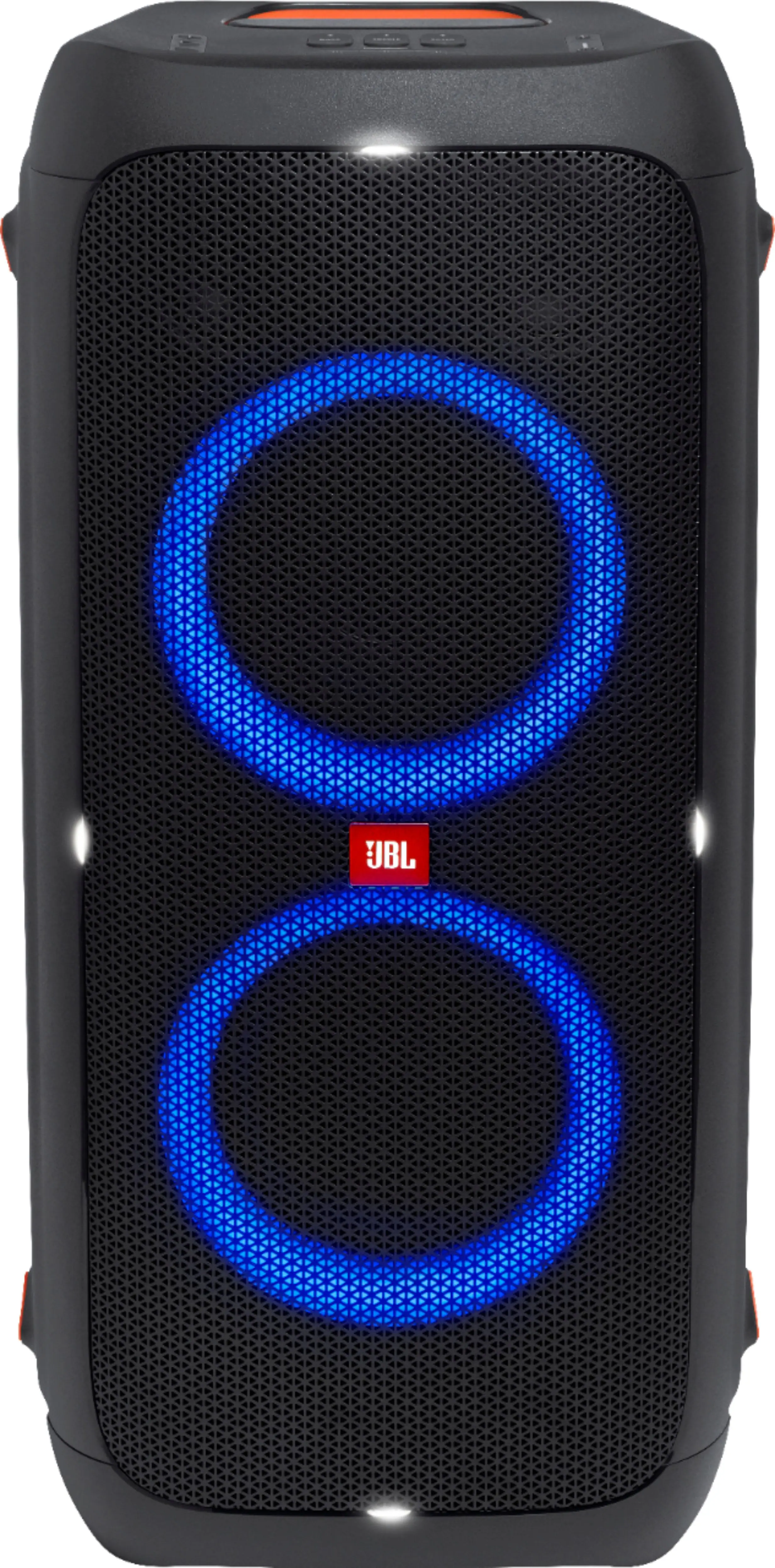 Front. JBL - PartyBox 310 Portable Party Speaker - Black.