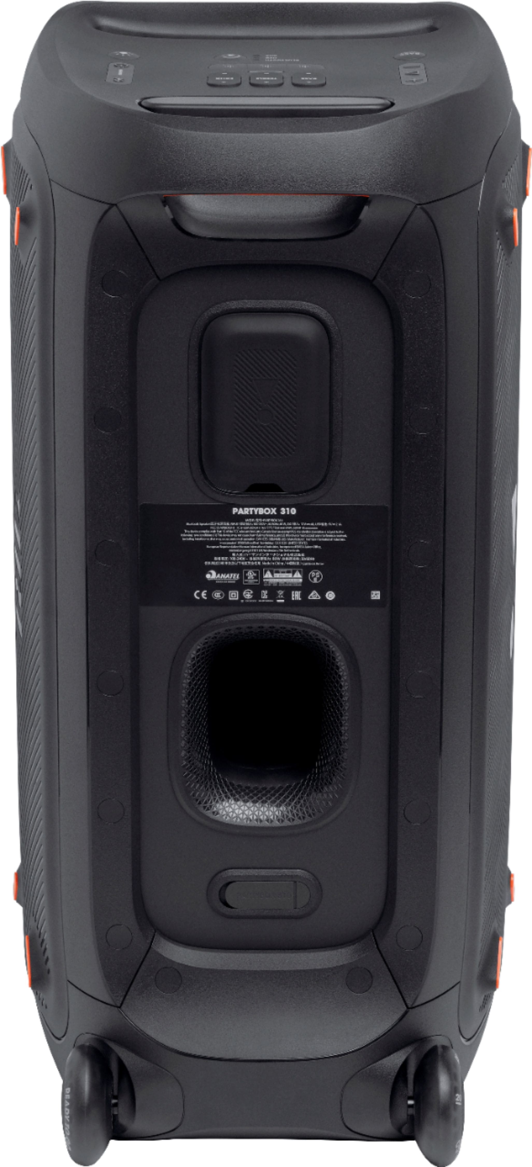 Alt View 14. JBL - PartyBox 310 Portable Party Speaker - Black.