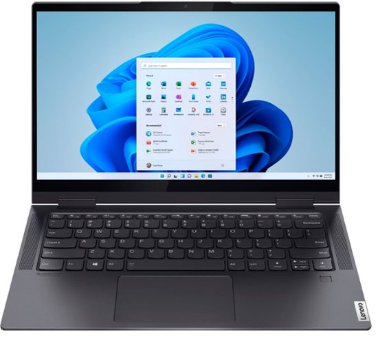 Lenovo - Yoga 7i 2-in-1 14" Touch Screen Laptop - Intel Evo Platform Core i7 - 12GB Memory - 512GB Solid State Drive - Slate Grey