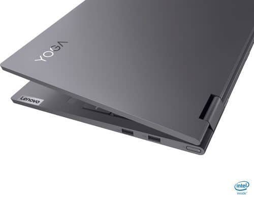 Alt View 10. Lenovo - Yoga 7i 2-in-1 15.6" Touch Screen Laptop - Intel Core i5 - 8GB Memory - 256GB Solid State Drive - Slate Grey.