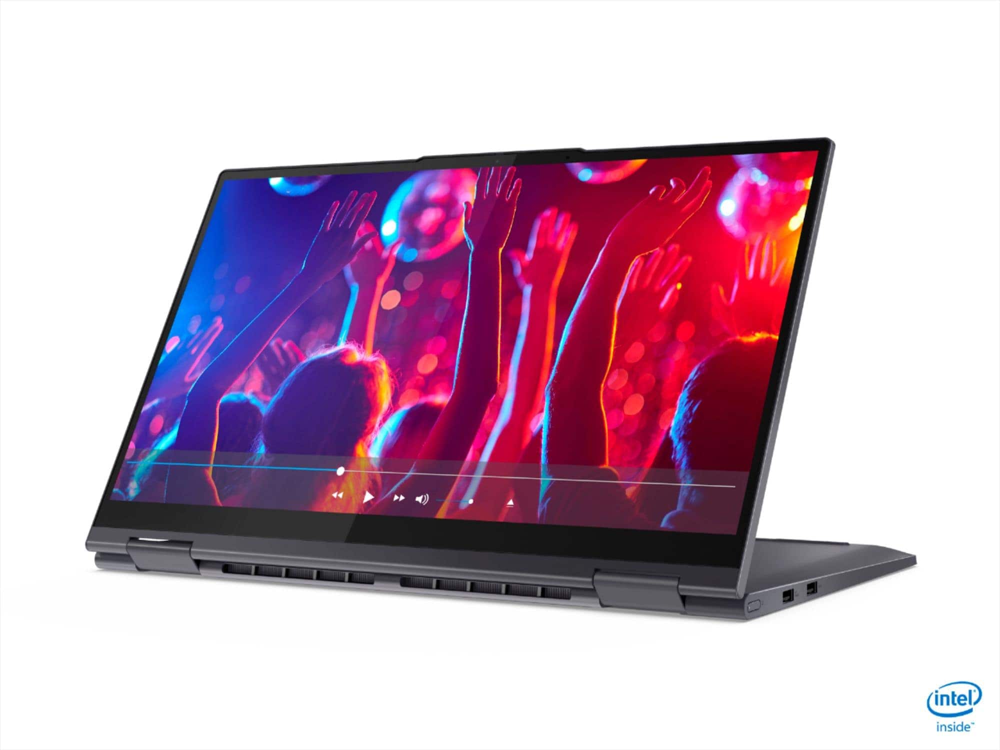 Alt View 1. Lenovo - Yoga 7i 2-in-1 15.6" Touch Screen Laptop - Intel Core i5 - 8GB Memory - 256GB Solid State Drive - Slate Grey.