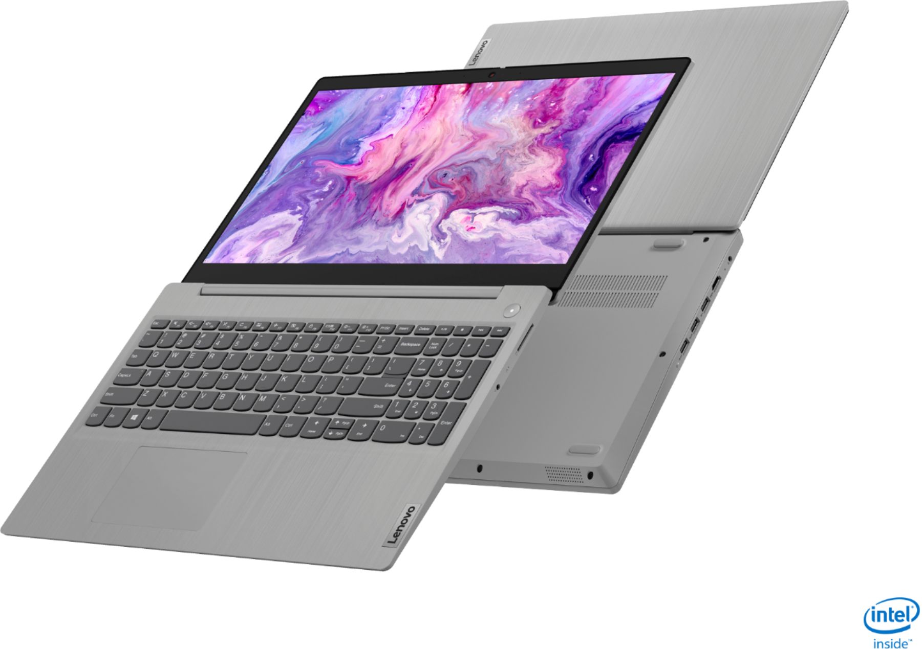 Lenovo IdeaPad 3 15" Laptop Intel Core i3-1005G1 8GB Memory 256GB SSD Platinum Grey 81WE011UUS - Best Buy