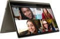 Angle Zoom. Lenovo - Yoga 7i 2-in-1 14" Touch Screen Laptop - Intel Evo Platform Core i5 - 12GB Memory - 512GB Solid State Drive - Dark Moss.