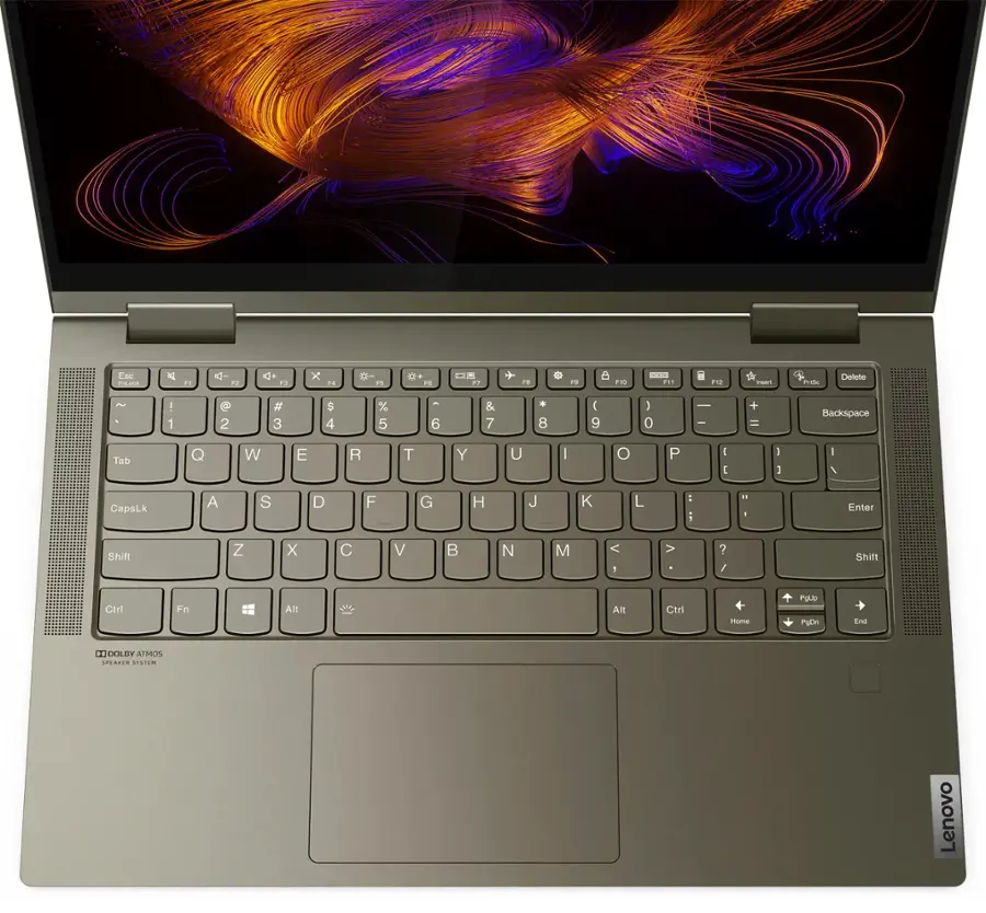 Alt View 10. Lenovo - Yoga 7i 2-in-1 14" Touch Screen Laptop - Intel Evo Platform Core i5 - 12GB Memory - 512GB Solid State Drive.