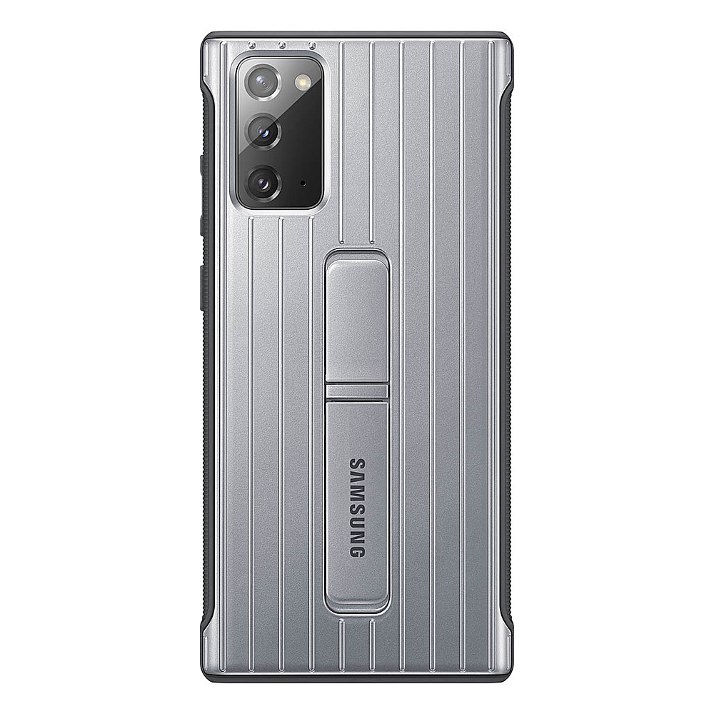 Samsung - Rugged Protective Cover For Galaxy Note 20 - Silver