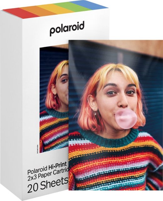 Polaroid - 6089 Hi-Print Paper - 2x3 Paper Cartridge (20 Sheets
