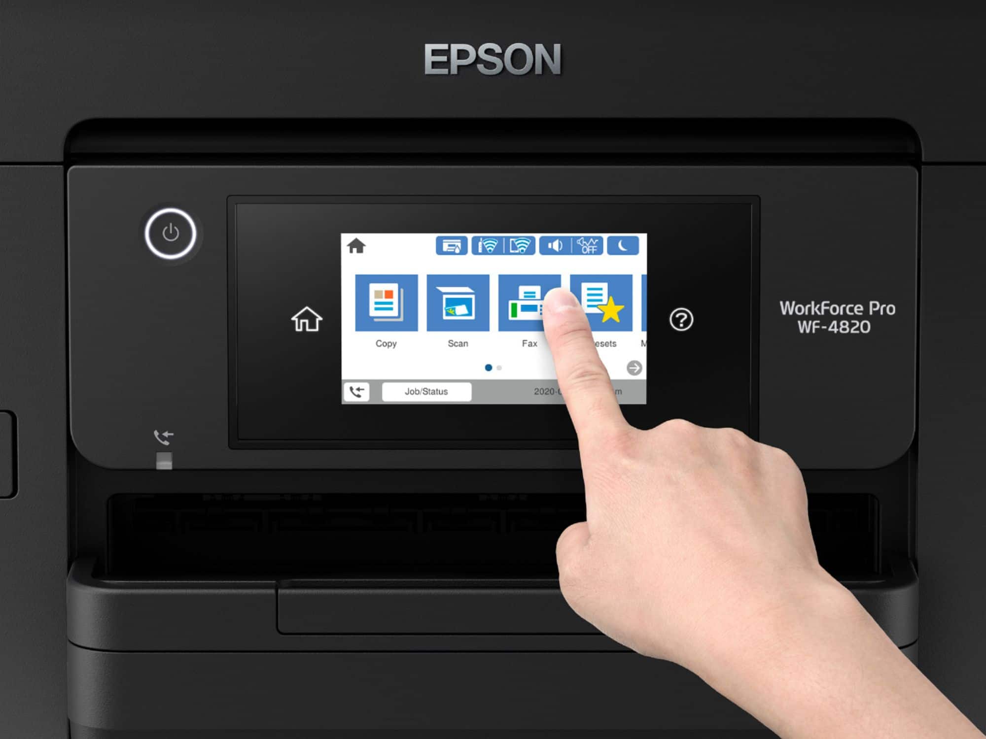 Alt View 14. Epson - WorkForce Pro WF-4820 Wireless All-in-One Printer - Black.