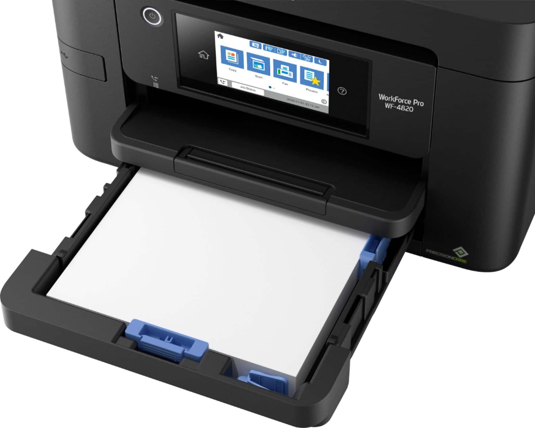 Alt View 17. Epson - WorkForce Pro WF-4820 Wireless All-in-One Printer - Black.