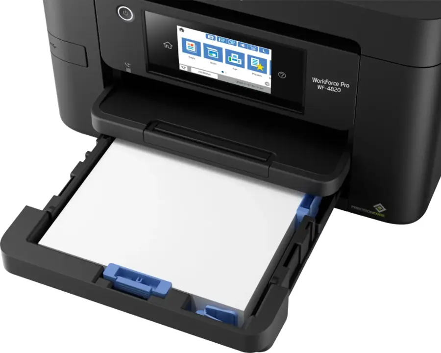 Alt View 17. Epson - WorkForce Pro WF-4820 Wireless All-in-One Printer - Black.