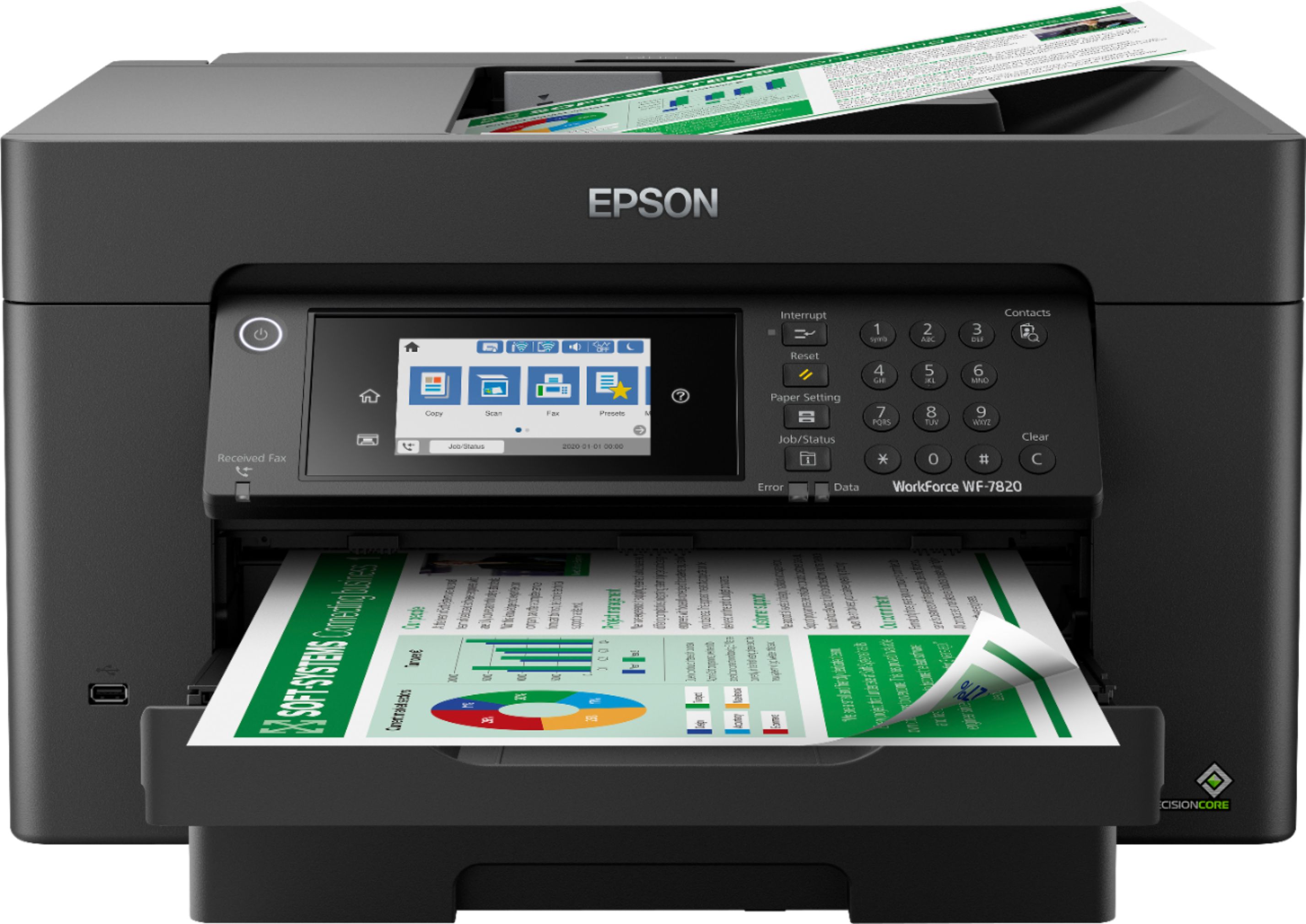 Questions and Answers: Epson WorkForce Pro WF-7820 Wireless Wide