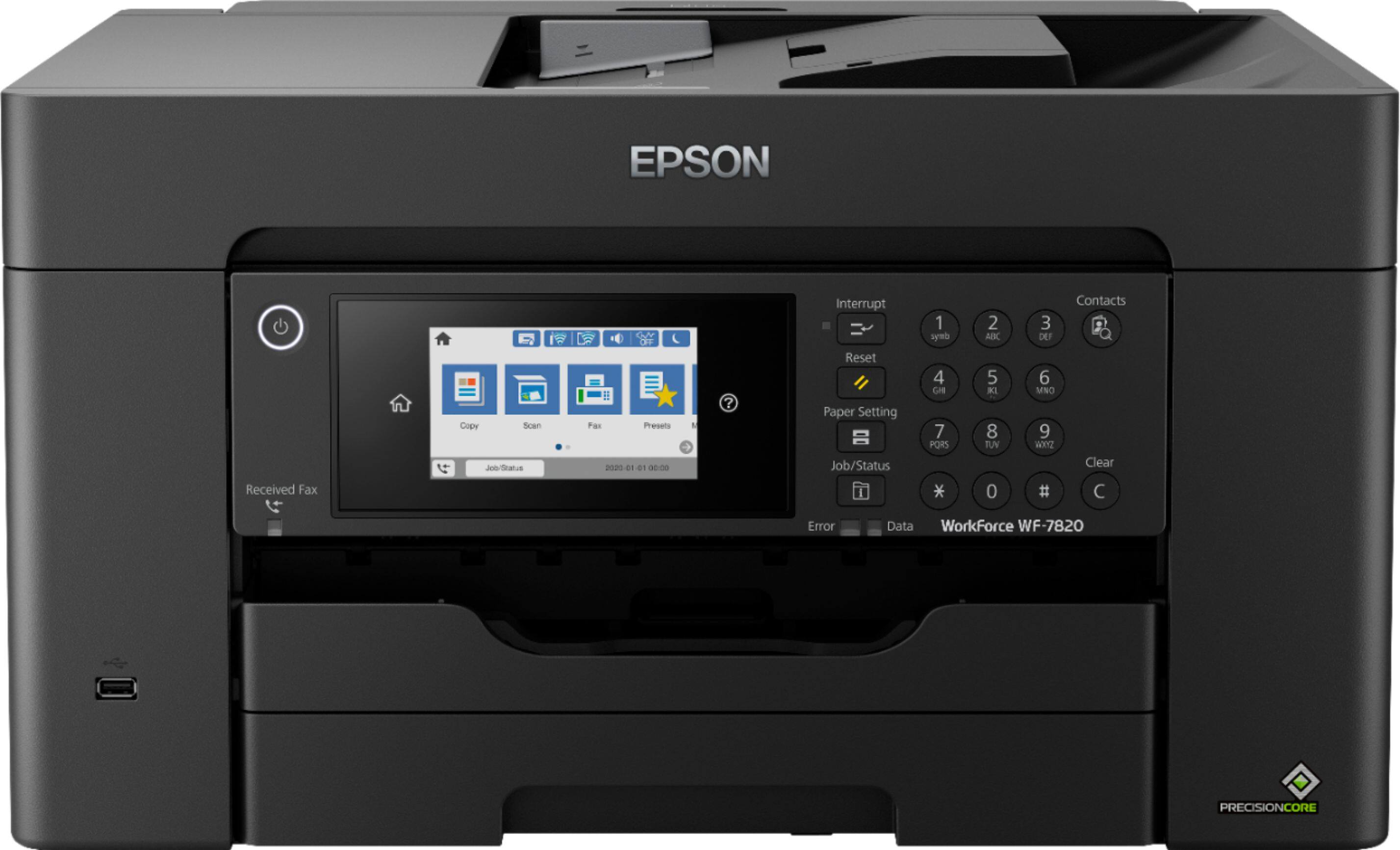 Alt View 14. Epson - WorkForce Pro WF-7820 Wireless Wide-format All-in-One Printer.