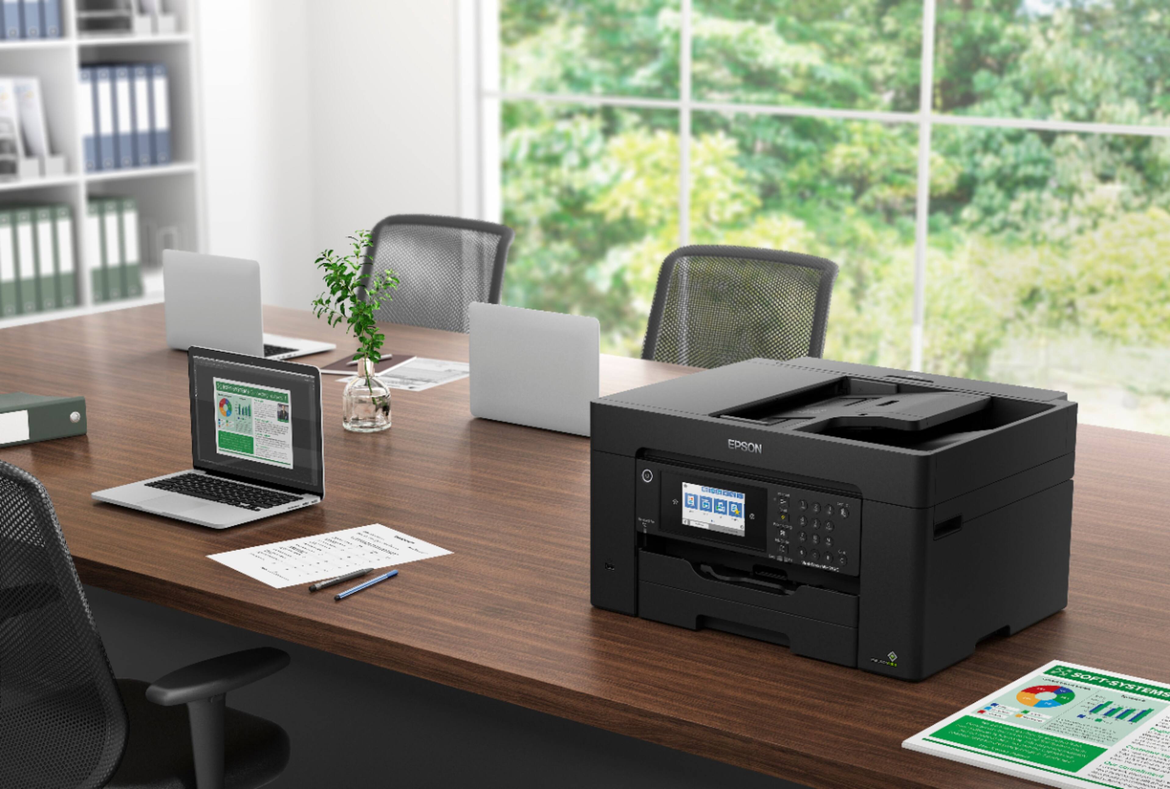 Alt View 15. Epson - WorkForce Pro WF-7820 Wireless Wide-format All-in-One Printer.