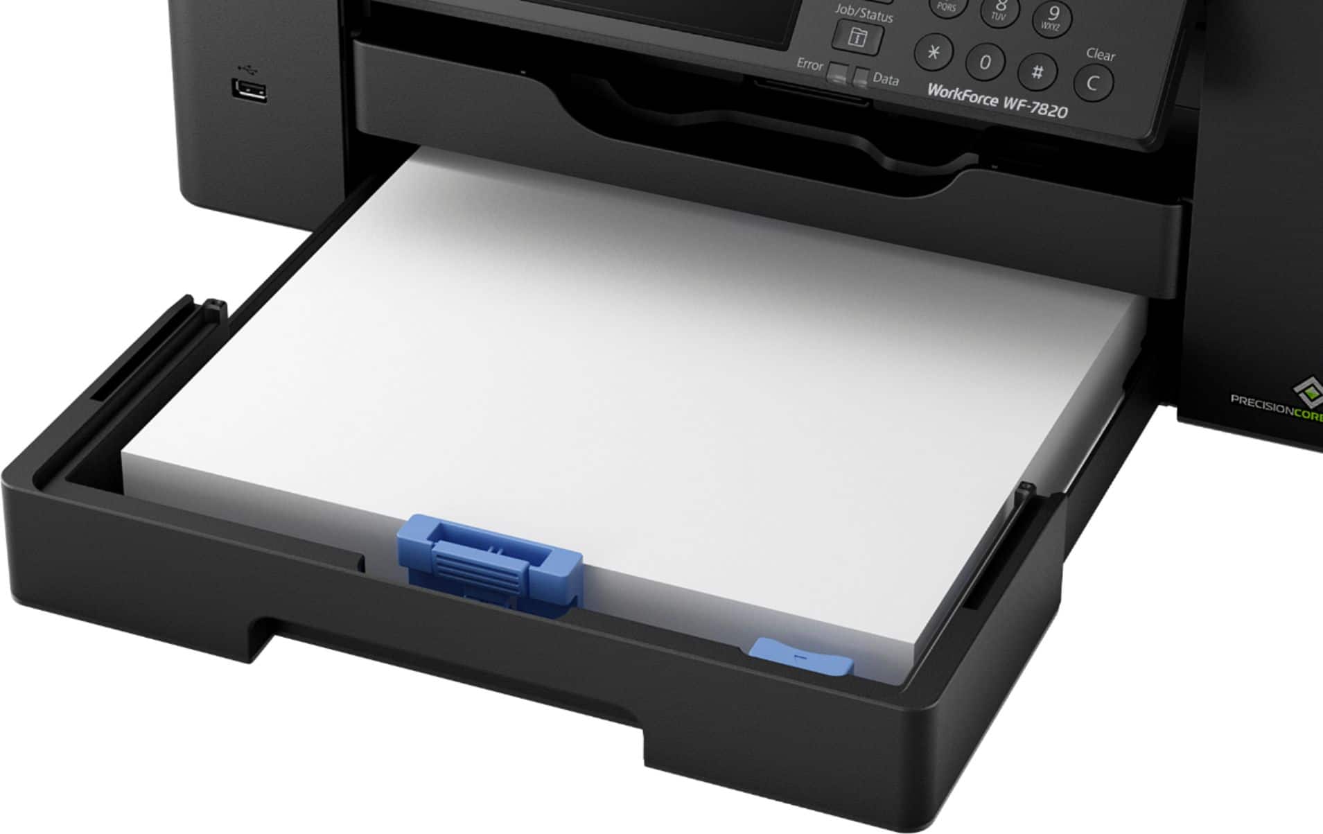 Alt View 23. Epson - WorkForce Pro WF-7820 Wireless Wide-format All-in-One Printer.