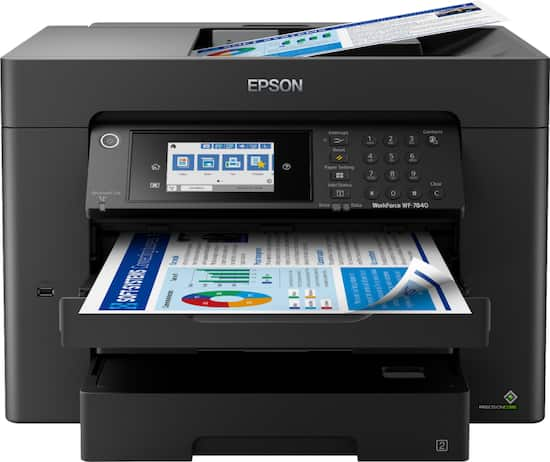 respons Dempsey Skibform Epson WorkForce Pro WF-7840 Wireless Wide-format All-in-One Printer  C11CH67201 - Best Buy