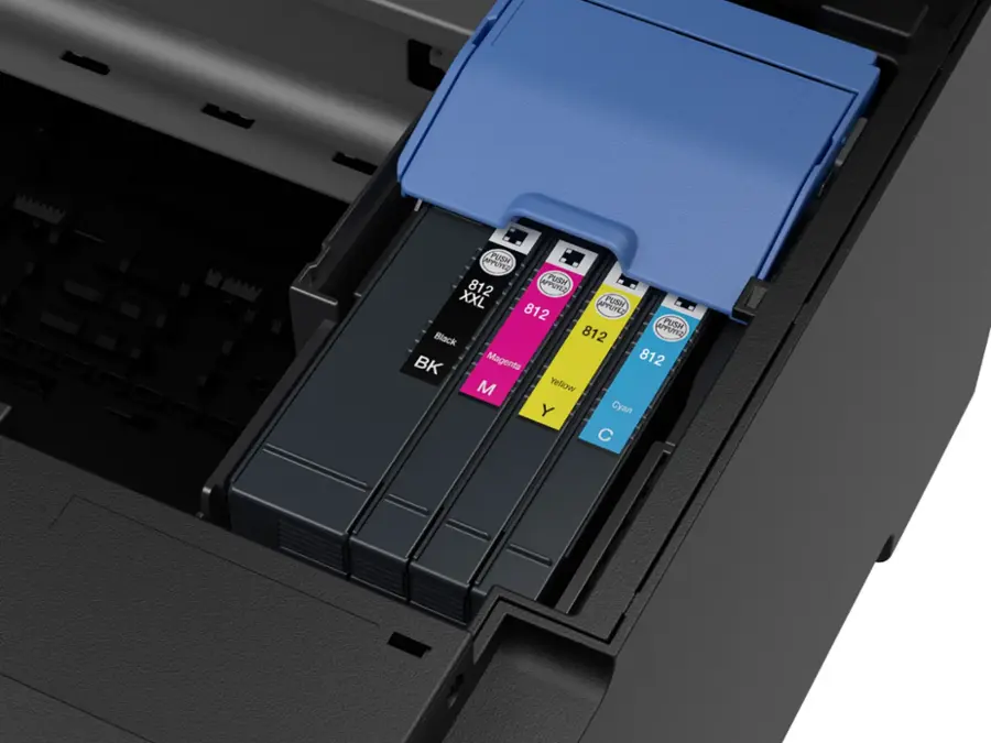 Alt View 15. Epson - WorkForce Pro WF-7840 Wireless Wide-format All-in-One Printer - Black.