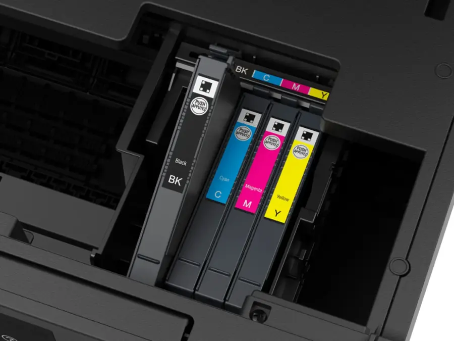 Alt View 17. Epson - WorkForce Pro WF-4830 Wireless All-in-One Printer - black.