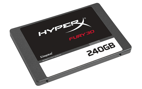 HyperX - Fury 3D 240GB Internal SATA Solid State Drive