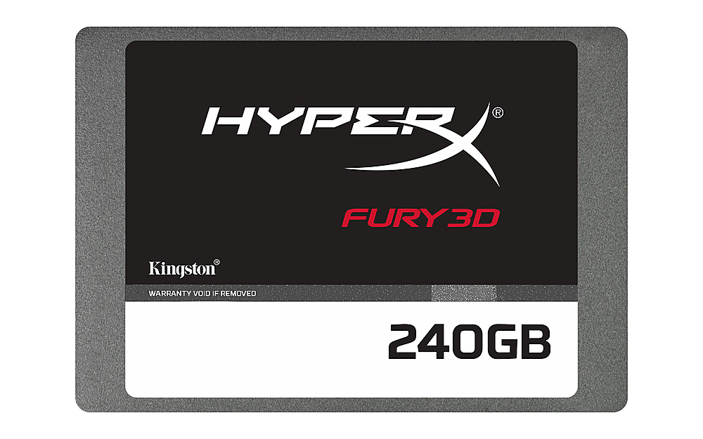 Excavation Kiwi Ally Best Buy: HyperX Fury 3D 240GB Internal SATA Solid State Drive KC-S44240-6F