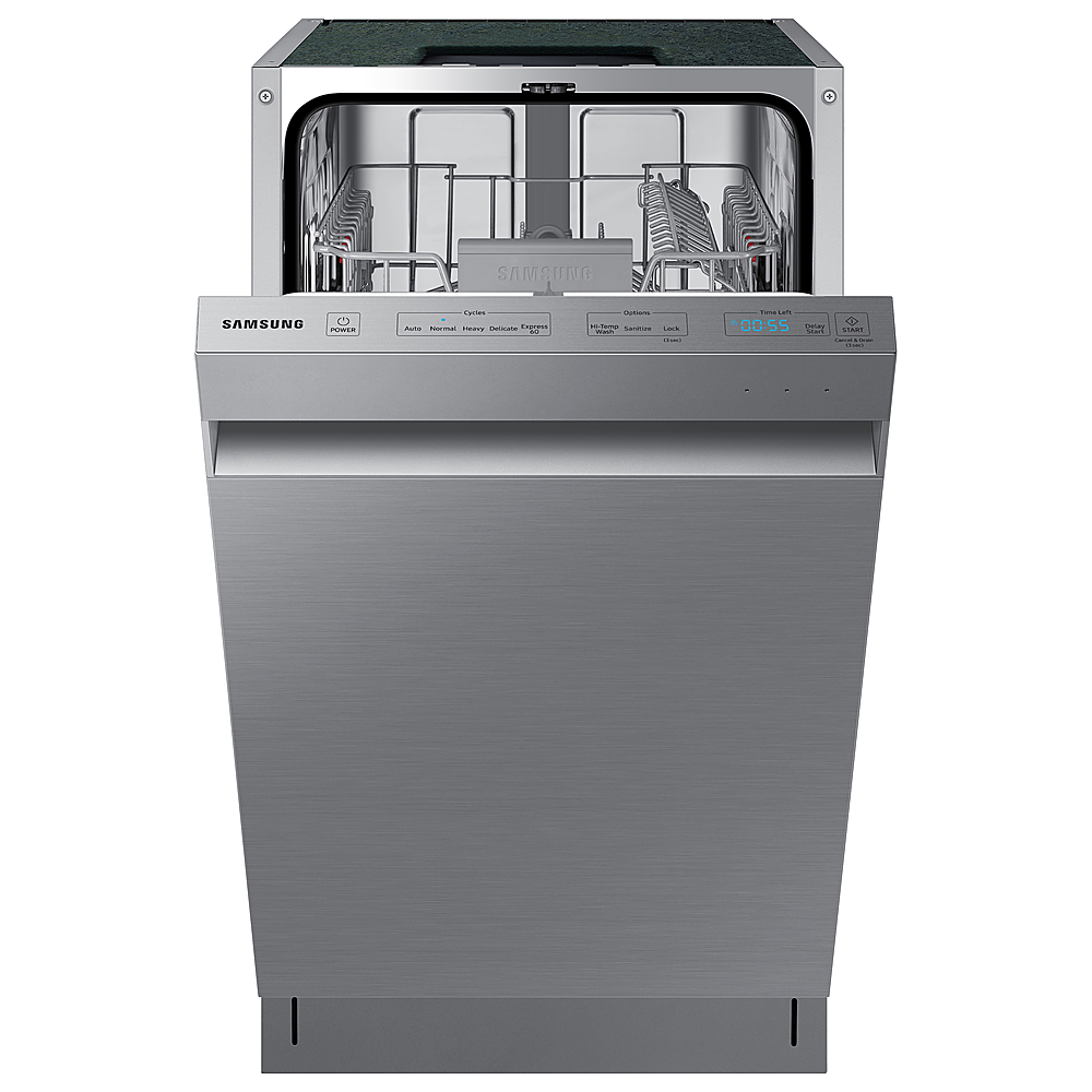 Samsung 18 Compact Top Control Built-in Dishwasher with Stainless