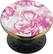 Angle. PopSockets - PopGrip Lips X Burt's Bees for Most Cell Phones - Pink Peony Marble.