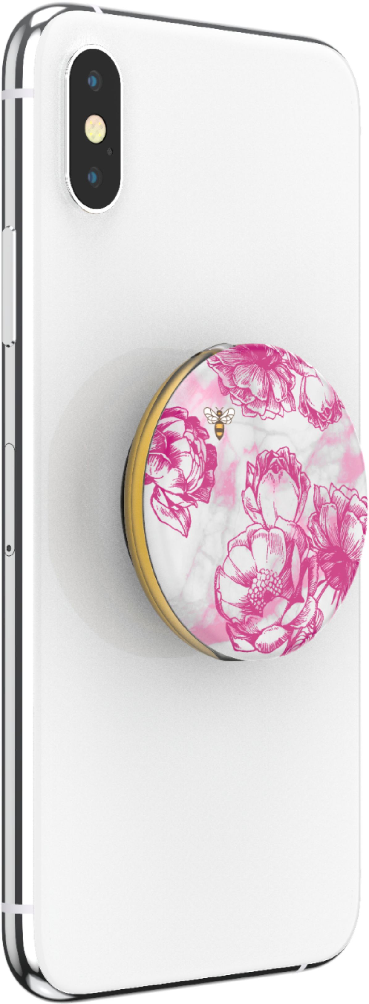 Pop Socket Phone Holder - Pink Morning Confetti l Phone - B&M