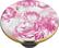 Alt View 19. PopSockets - PopGrip Lips X Burt's Bees for Most Cell Phones - Pink Peony Marble.