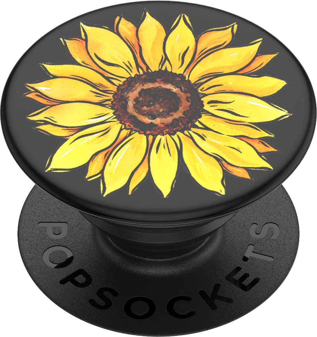 Angle View: PopSockets - PopGrip Cell Phone Grip and Stand - Sunnyside