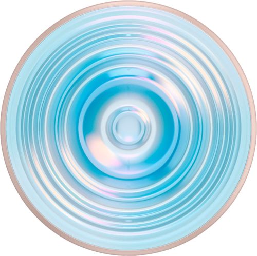 PopSockets - PopGrip Premium Cell Phone Grip and Stand - Ripple Opalescent Blue
