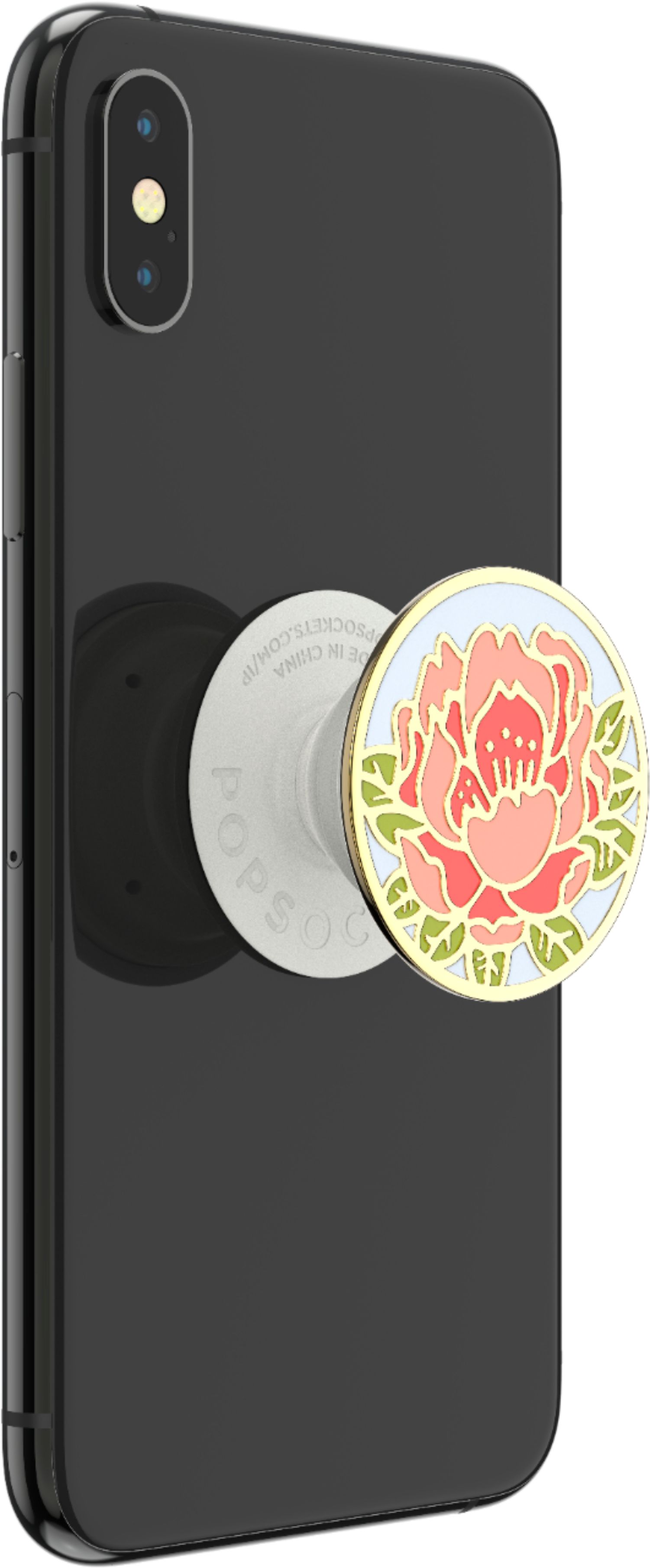 Phone Grip with Expanding Kickstand, Pop Socket for Phone - Midnight Flare  