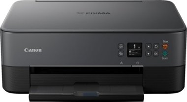 Canon - Pixma TS6420 Wireless All-In-One Inkjet Printer - Black - Front_Zoom