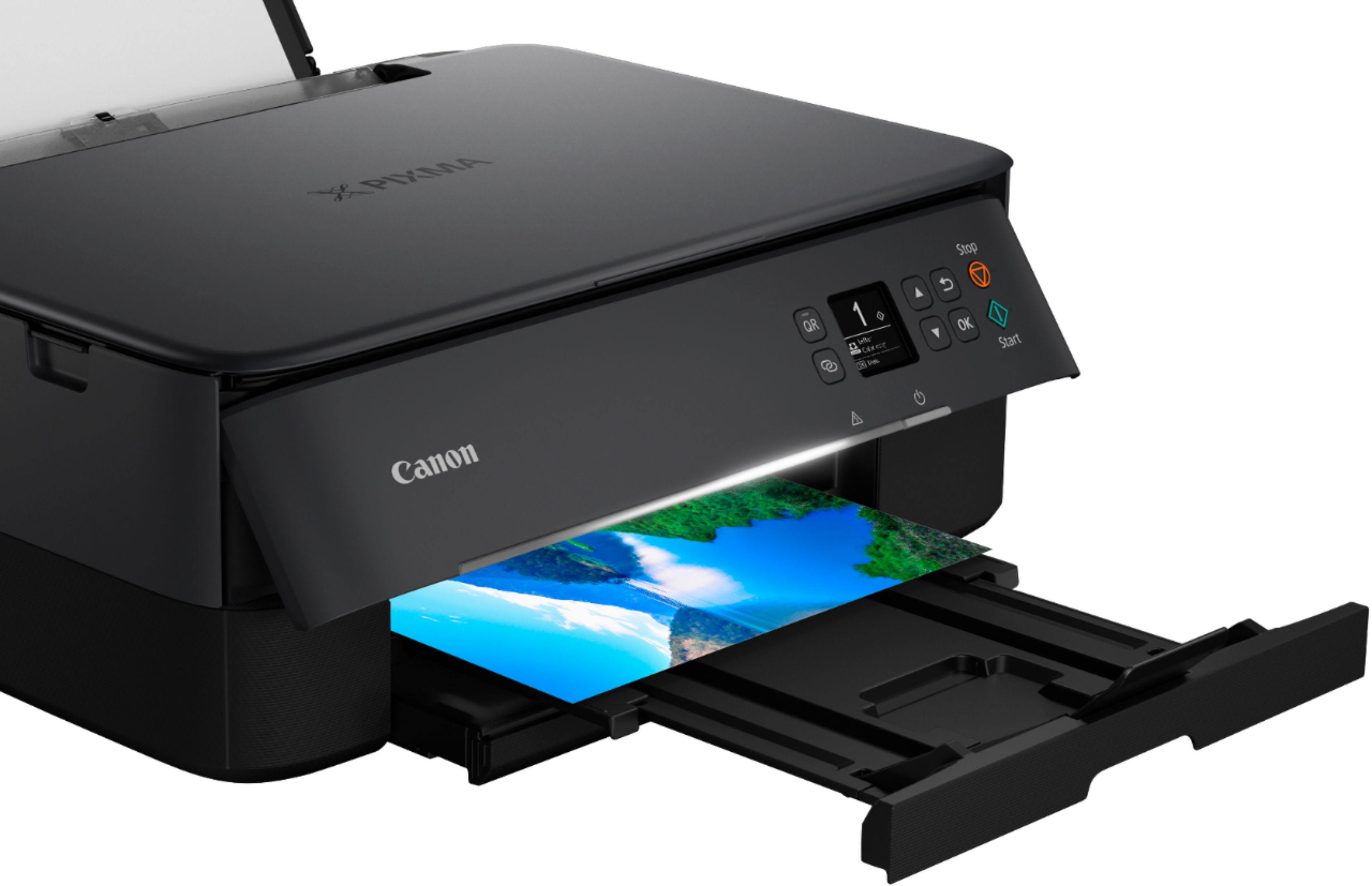 Renewed Black Canon TS6420 All-In-One Wireless Printer