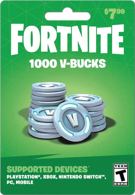 Fortnite V-Bucks 7.99 Card Fortnite V-Bucks 7.99 Card - Best Buy