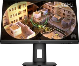 HP - X24ih 23.8" IPS LED FHD FreeSync Premium Monitor (DisplayPort, HDMI) - Black - Front_Zoom