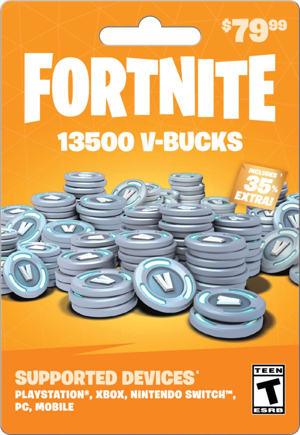 Fortnite V-Bucks 79.99 Card
