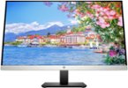 HP - 27" IPS LED QHD Monitor with Adjustable Height (HDMI, VGA) - Silver & Black