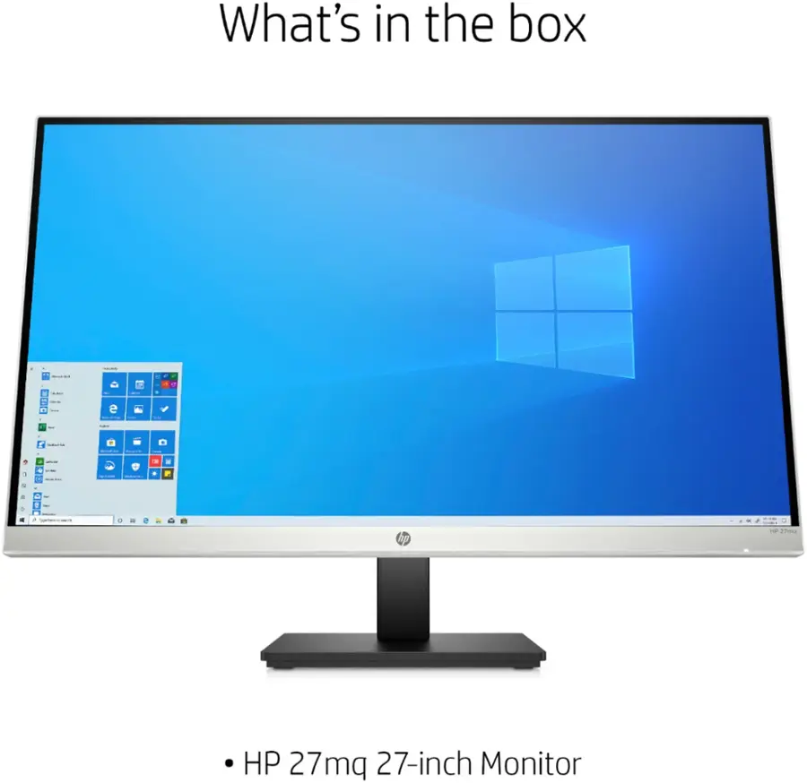 Alt View 15. HP - 27" IPS LED QHD Monitor with Adjustable Height (HDMI, VGA) - Silver & Black.