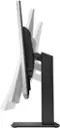 Alt View 1. HP - 27" IPS LED QHD Monitor with Adjustable Height (HDMI, VGA) - Silver & Black.