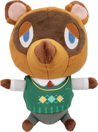Front. Little Buddy - Nintendo - Animal Crossing Tom Nook 7" Plush.