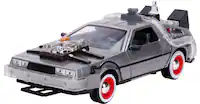 Front. Jada - Hollywood Rides 1:24 Diecast - Back to the Future Time Machine.